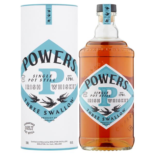 Powers 3 Swallows Whiskey 700ml