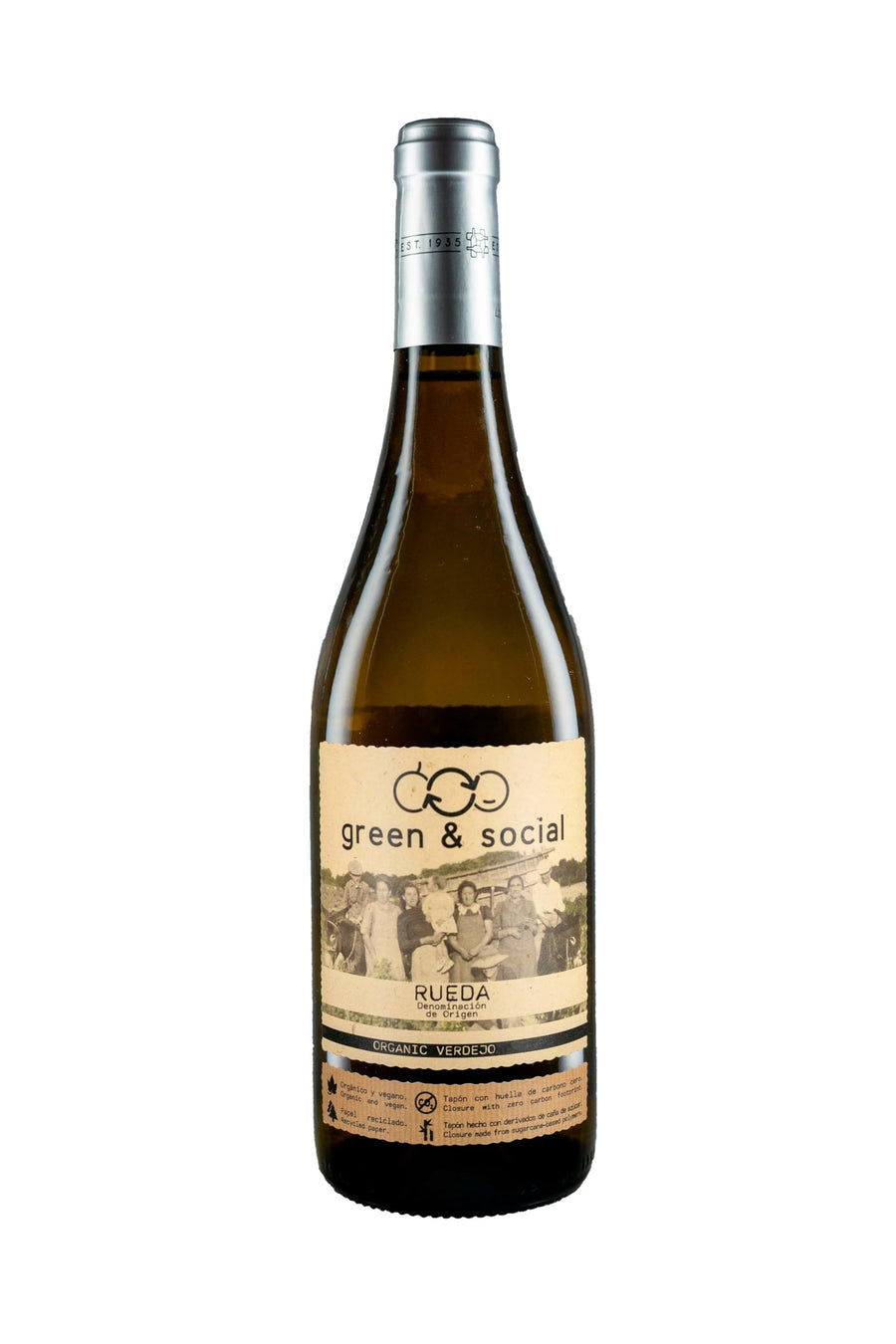 Green and Social organic Verdejo 750ML