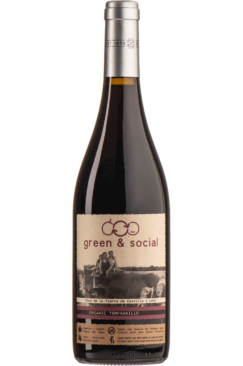 Green & Social Organic Tempranillo 750ml