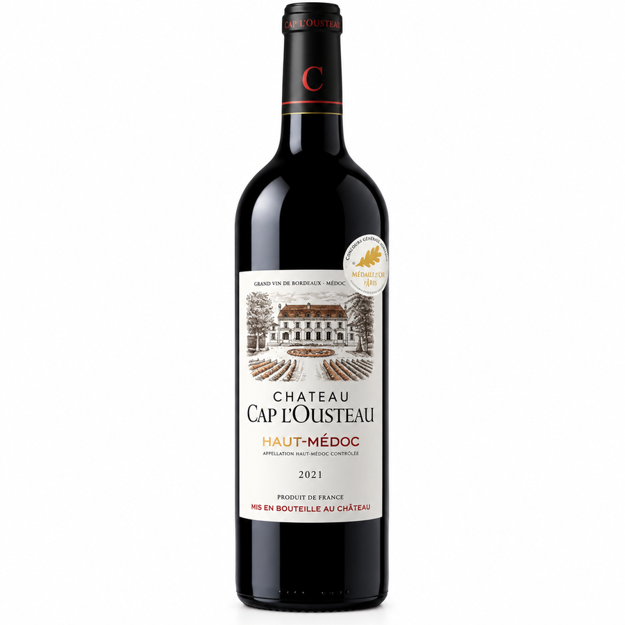 CHÂTEAU CAP L’OUSTEAU  HAUT-MÉDOC 750ml