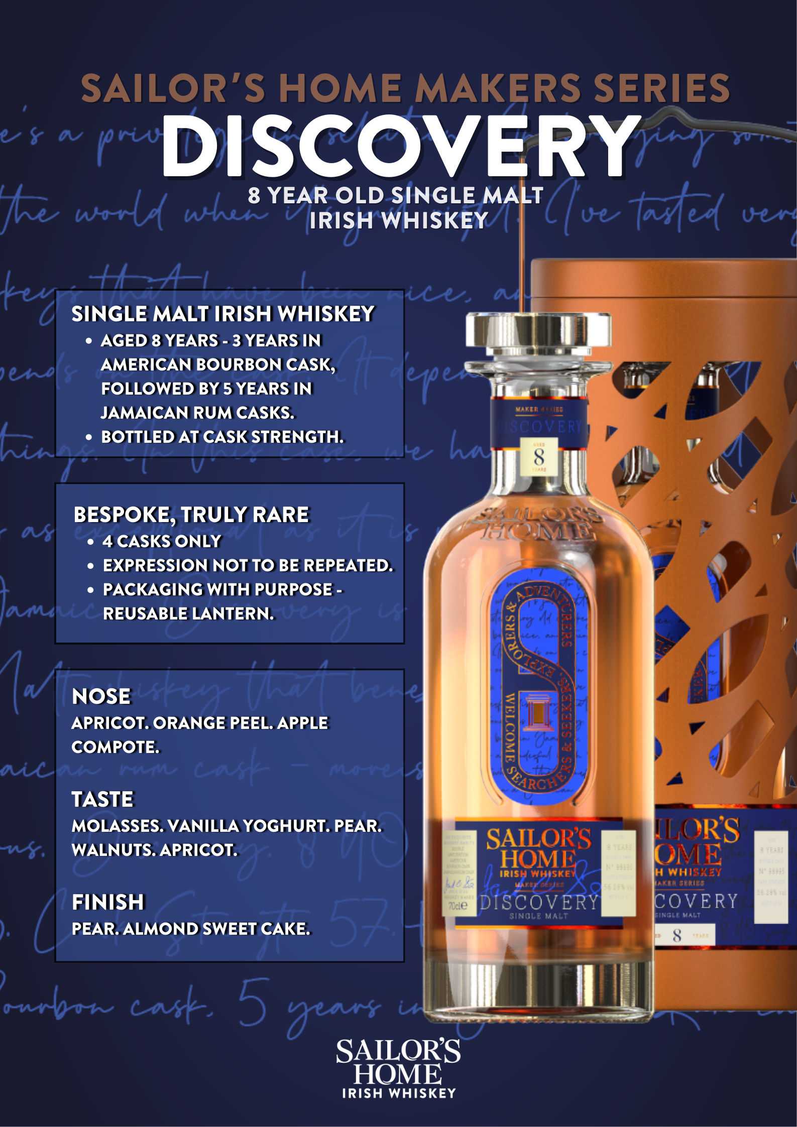 Sailors Home Discovery 8 Year Single Malt 700ml