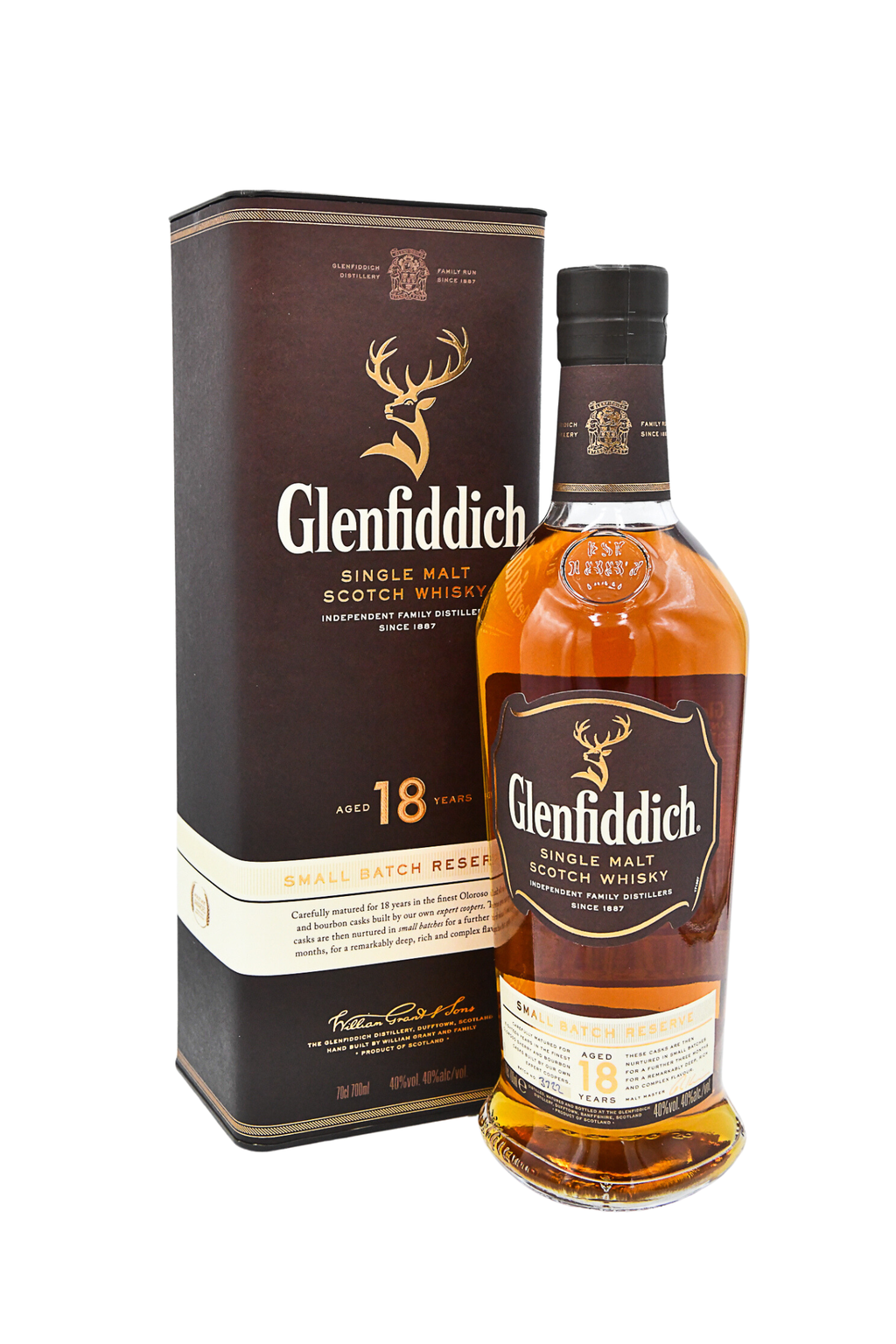 Glenfiddich 18 Year Old Scotch Whiskey 700ml – Fine Wines