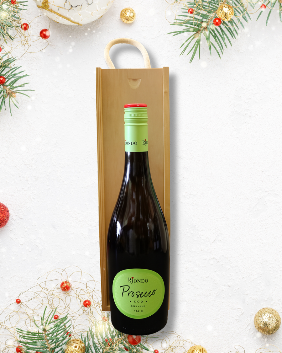 Prosecco Wooden Gift