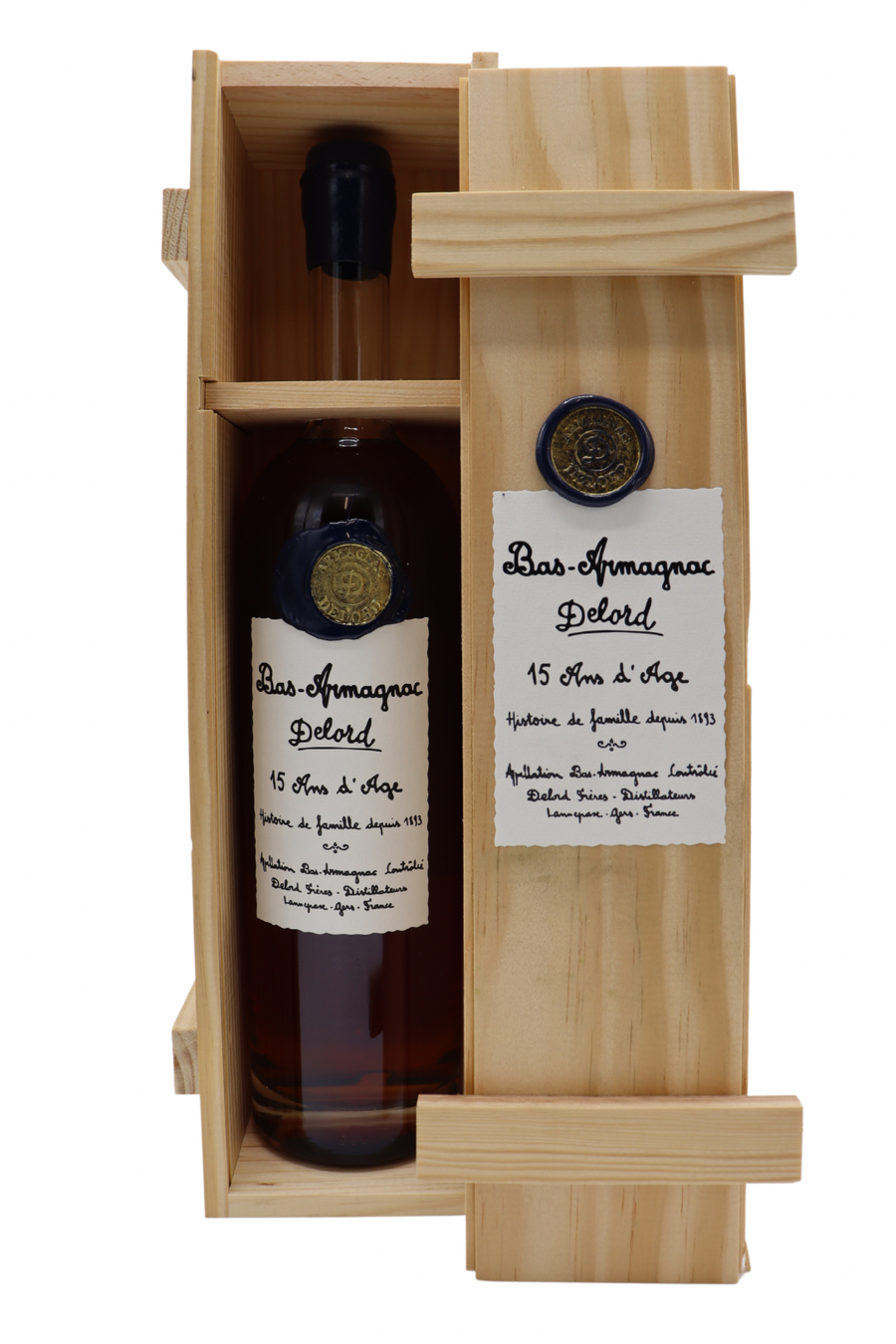 Delord 15 YR old Armagnac Bottle 700ML