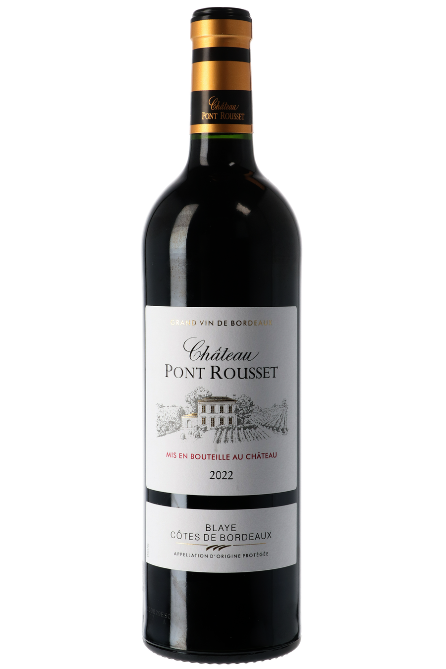 Chateau Pont Rousset Cotes De Blaye 750ml
