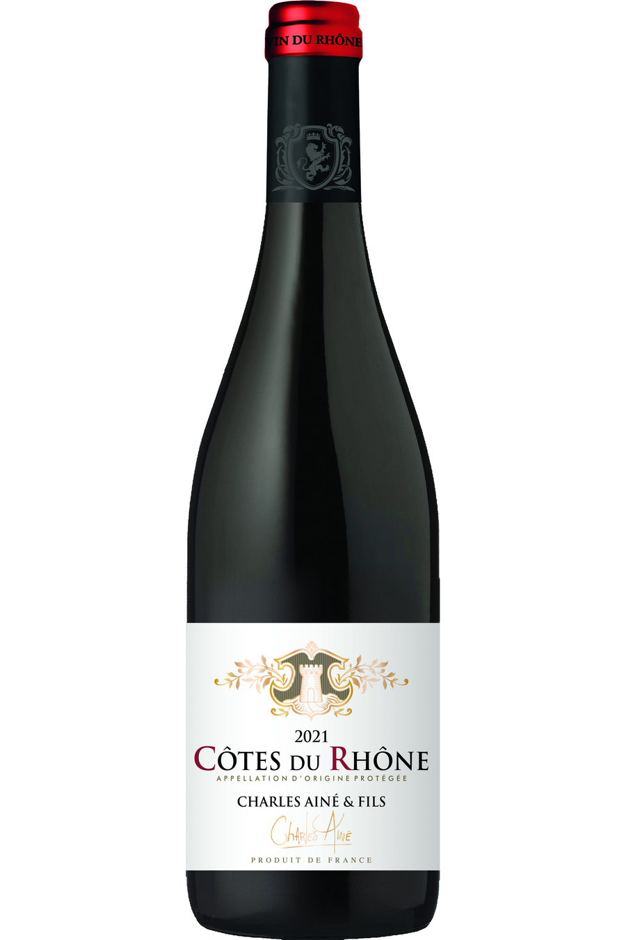 Charles Ainé Côtes du Rhône Rouge 750ml