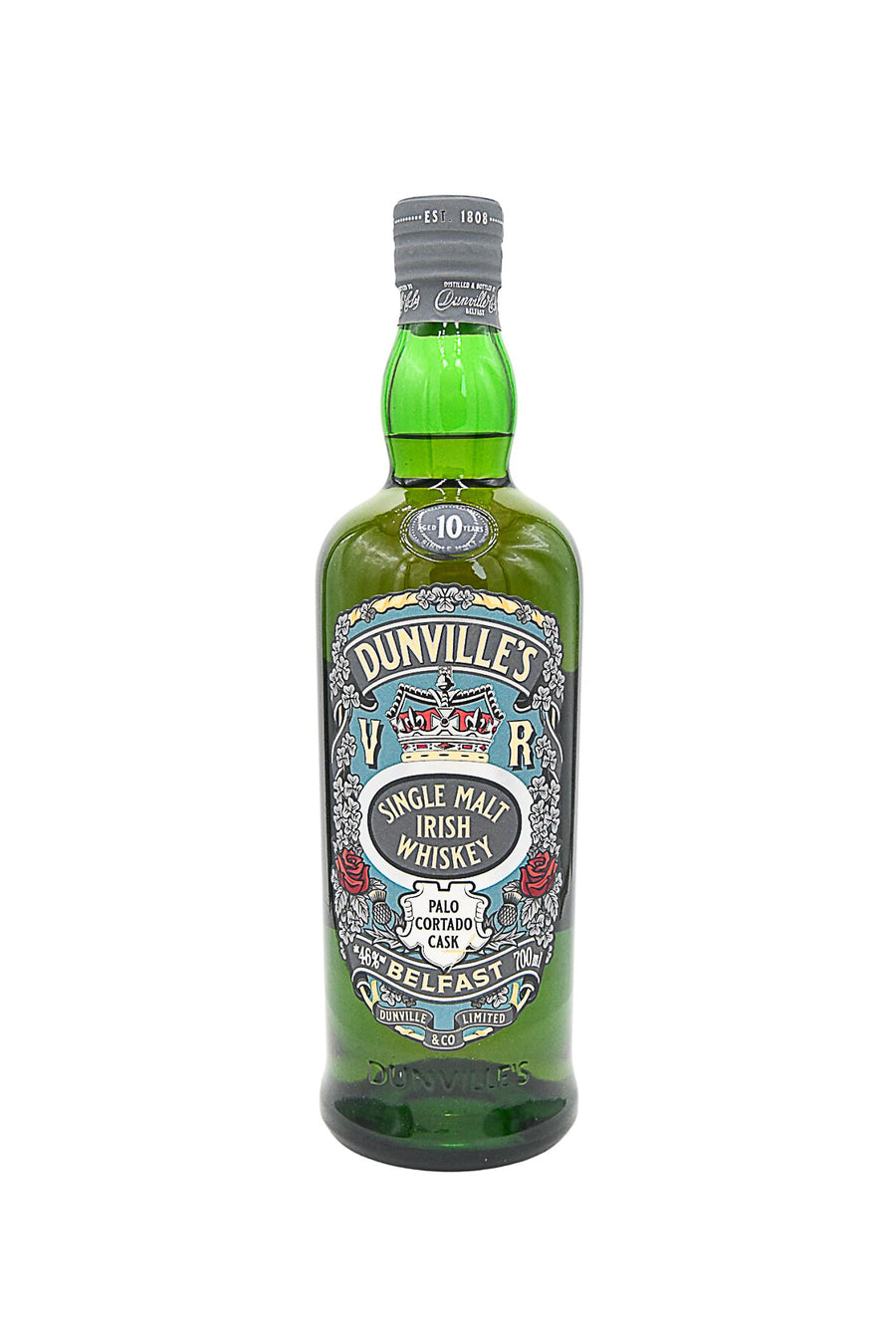 Dunvilles 10 YR old Palo Cortado Single Malt  700ML