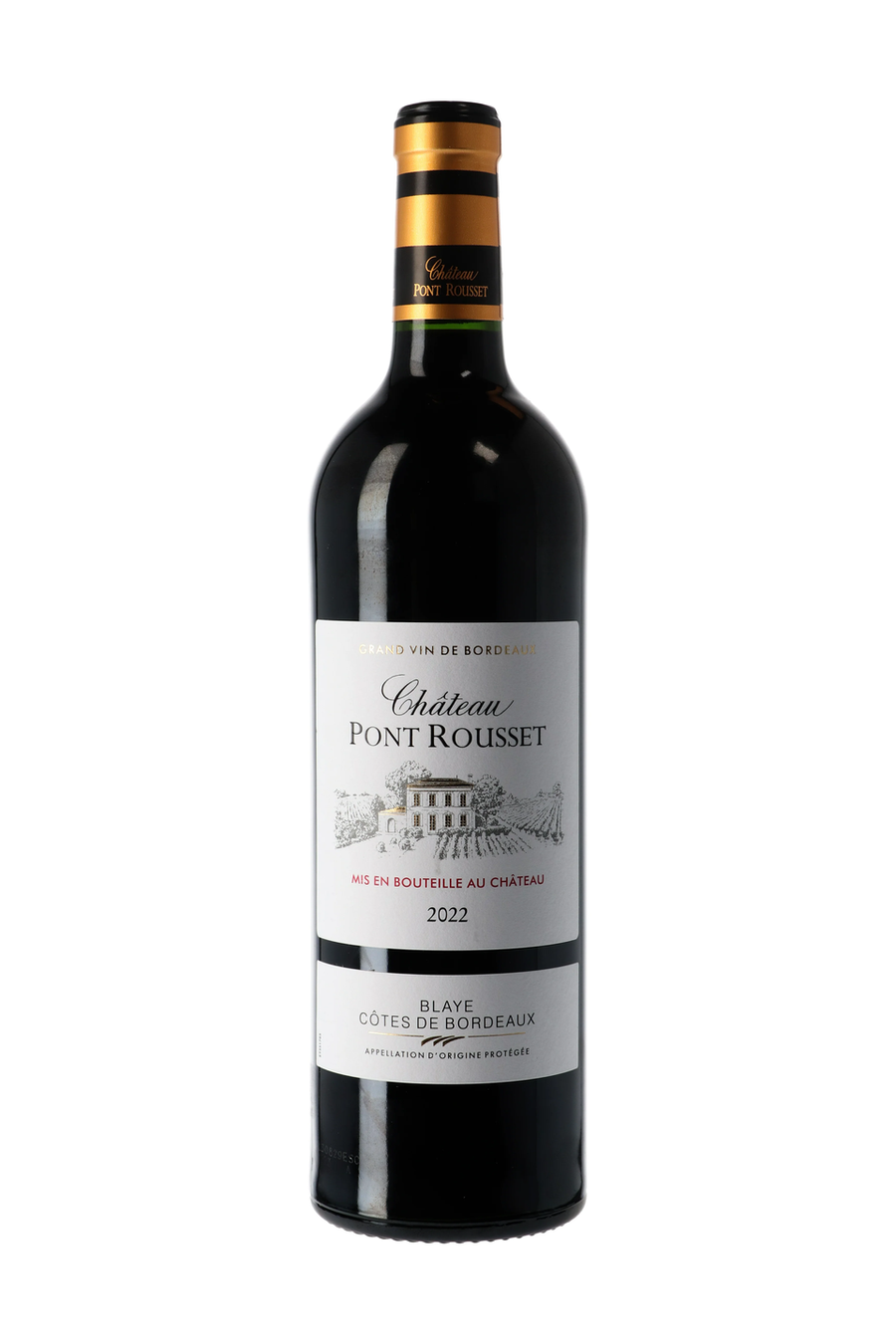 Chateau Pont Rousset Cotes De Blaye 750ml