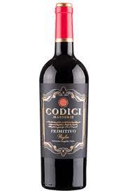 Codici Masserie Primitivo 750ML