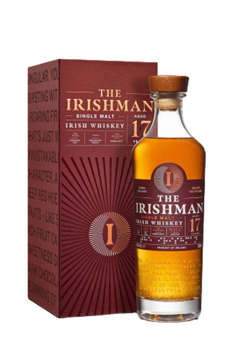 Irishman 17 Year Old Single Malt Whiskey Bottle 700ML