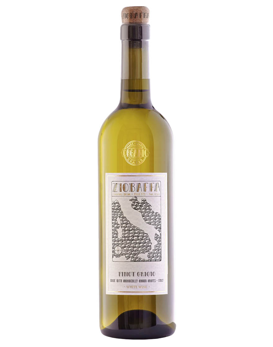 Ziobaffa Organic Pinot Grigio 750ml