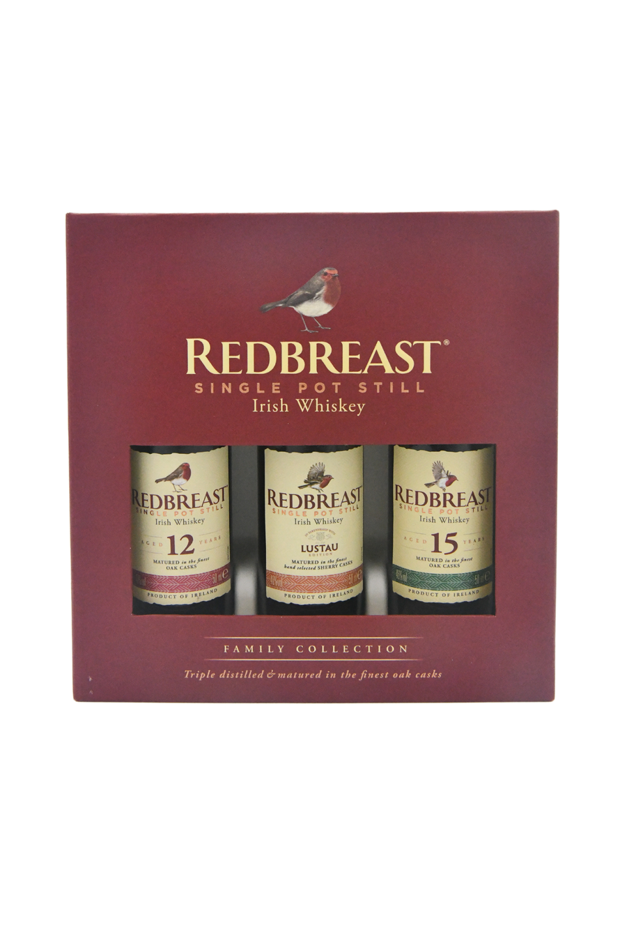 Redbreast Family collection 3 pack 50ml