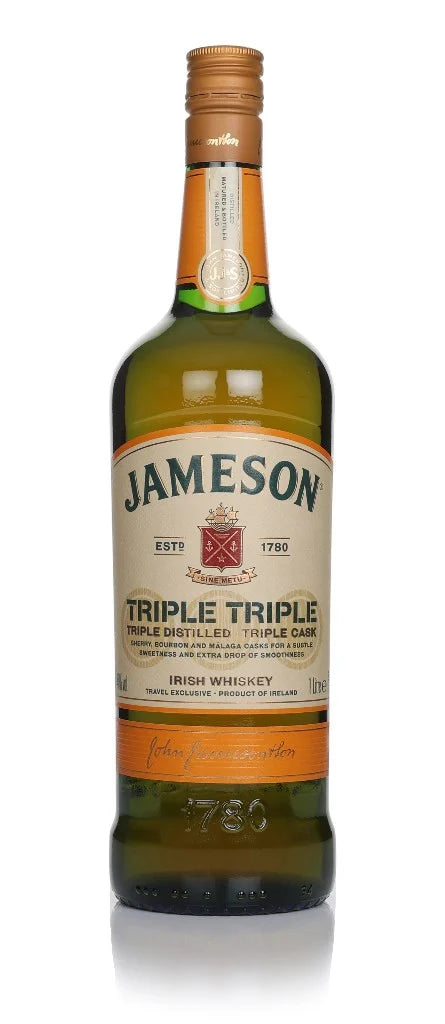 Jameson Triple Triple Whiskey 700ml